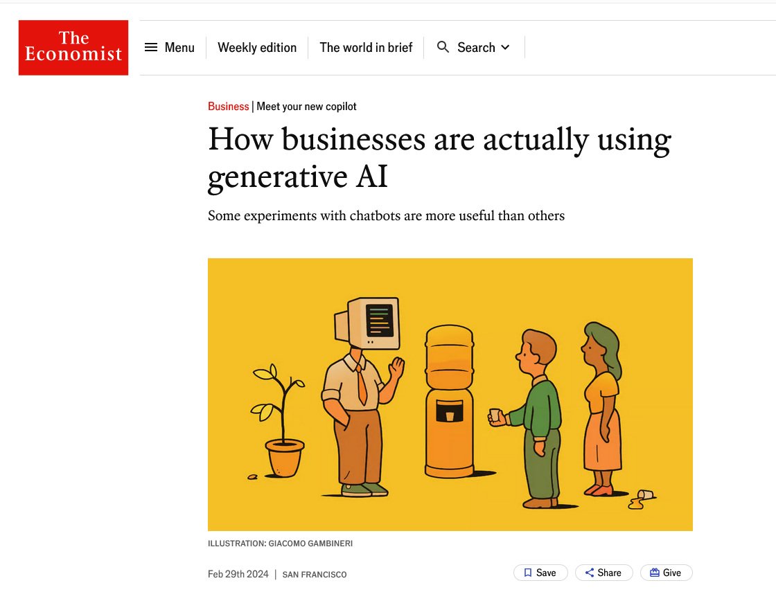 How Businesses Are Actually Using Generative AI: Some Experiments With Chatbots Are More Useful Than Others