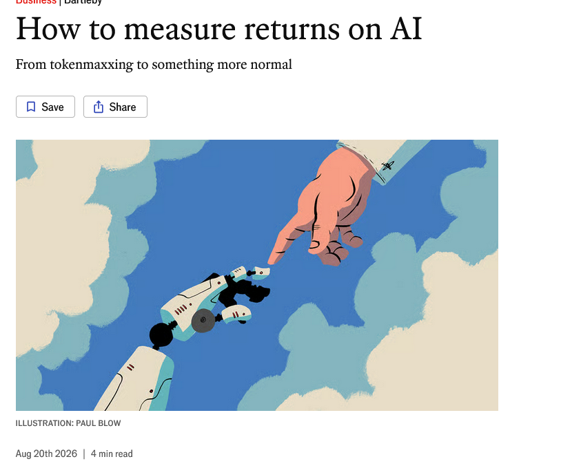 How to Measure the Returns to AI