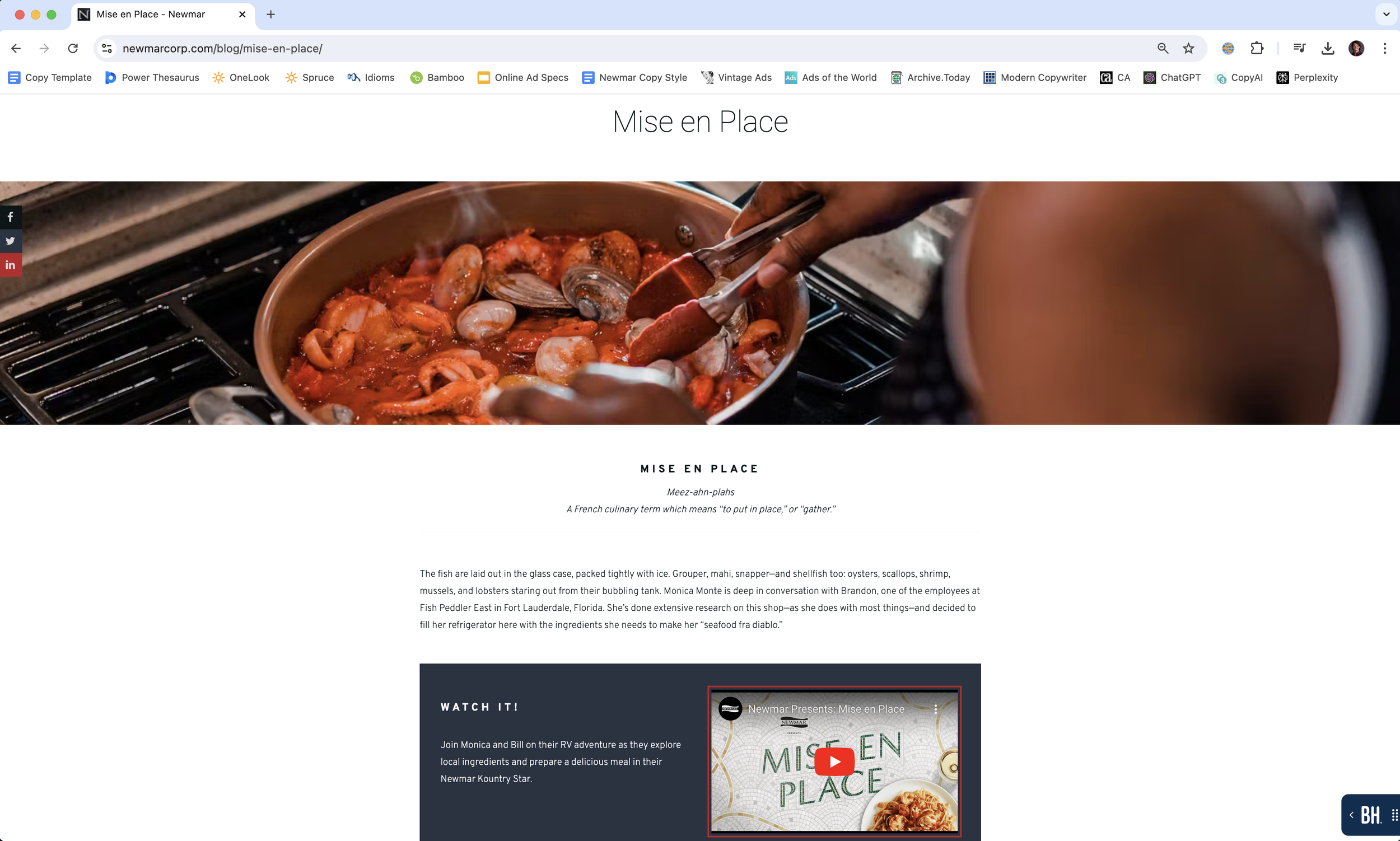 Blog (click to read)