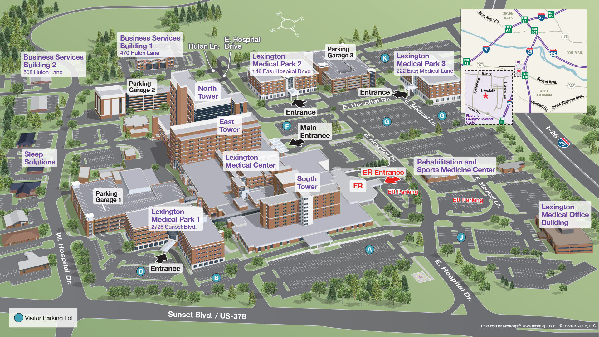 Columbia University Campus Map