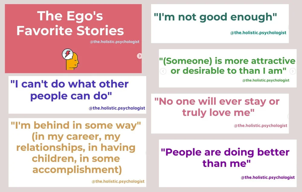 Screenshots taken from The Holistic Psychologist