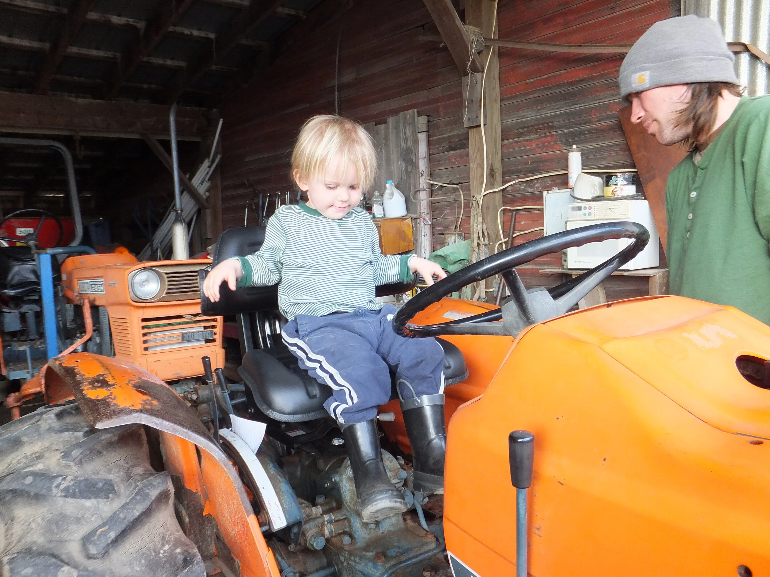 John and James checking the old 295 out