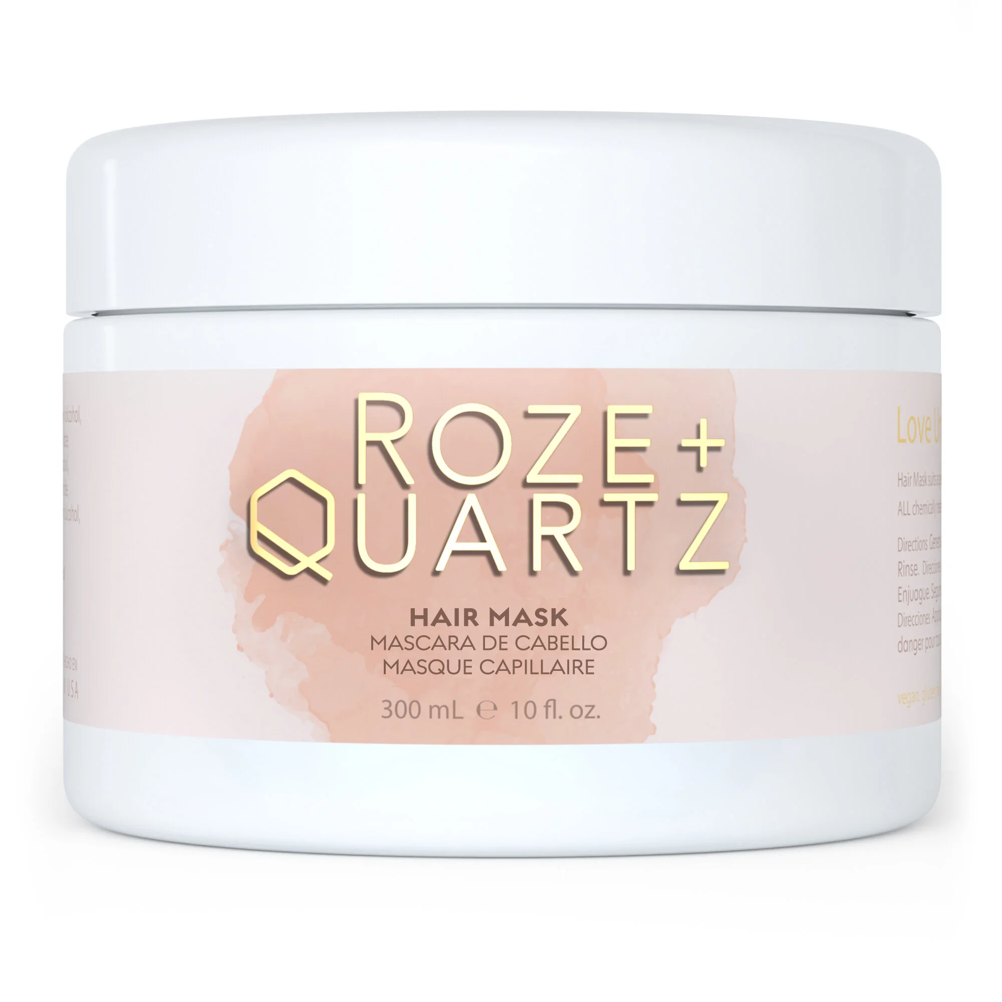 Hair Mask 10oz Roze Quartz