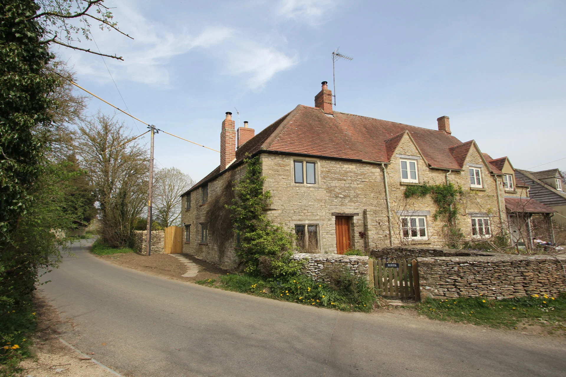 Two-storey gable end extension and interior remodelling