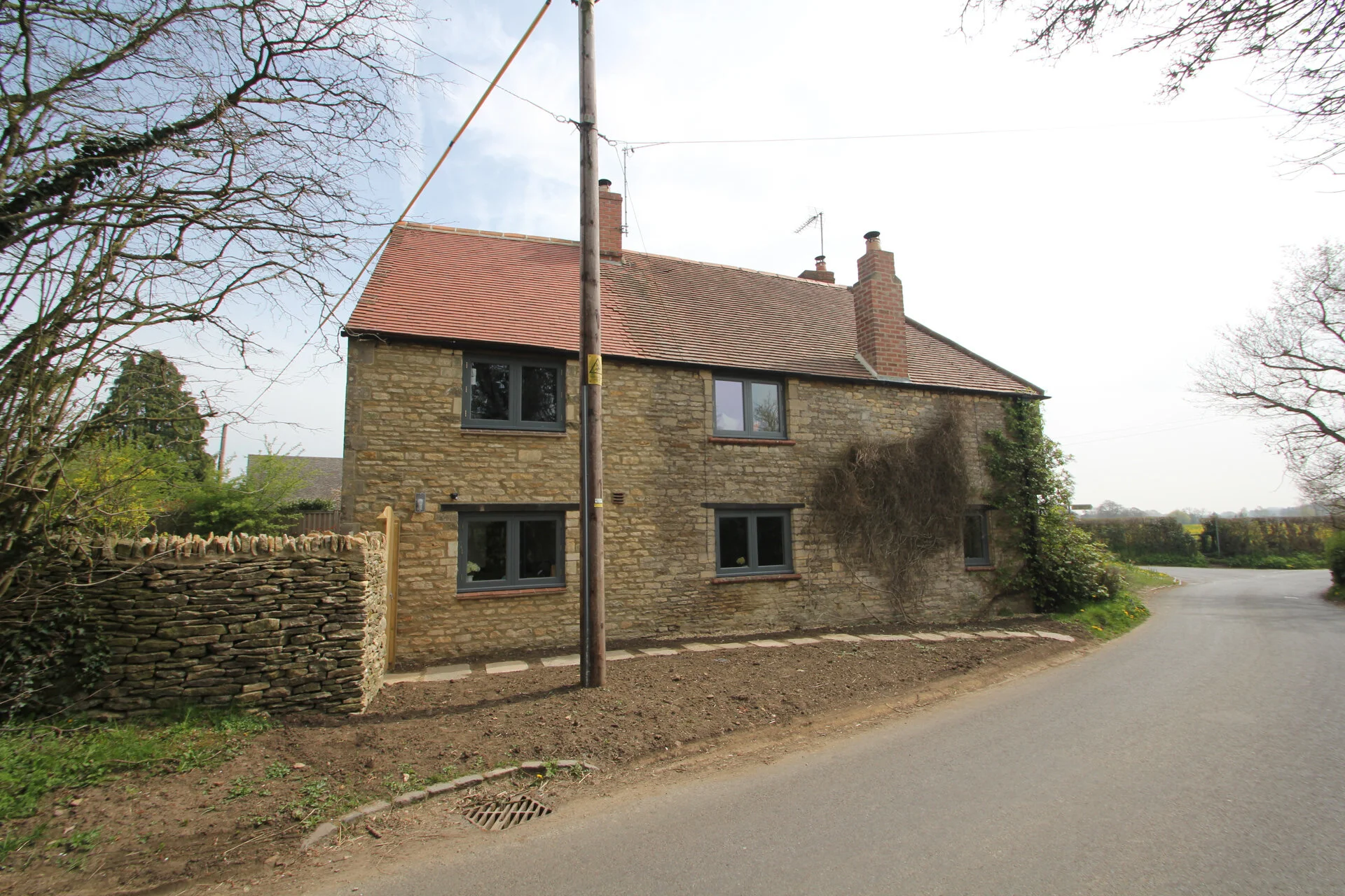 Two-storey gable end extension and interior remodelling