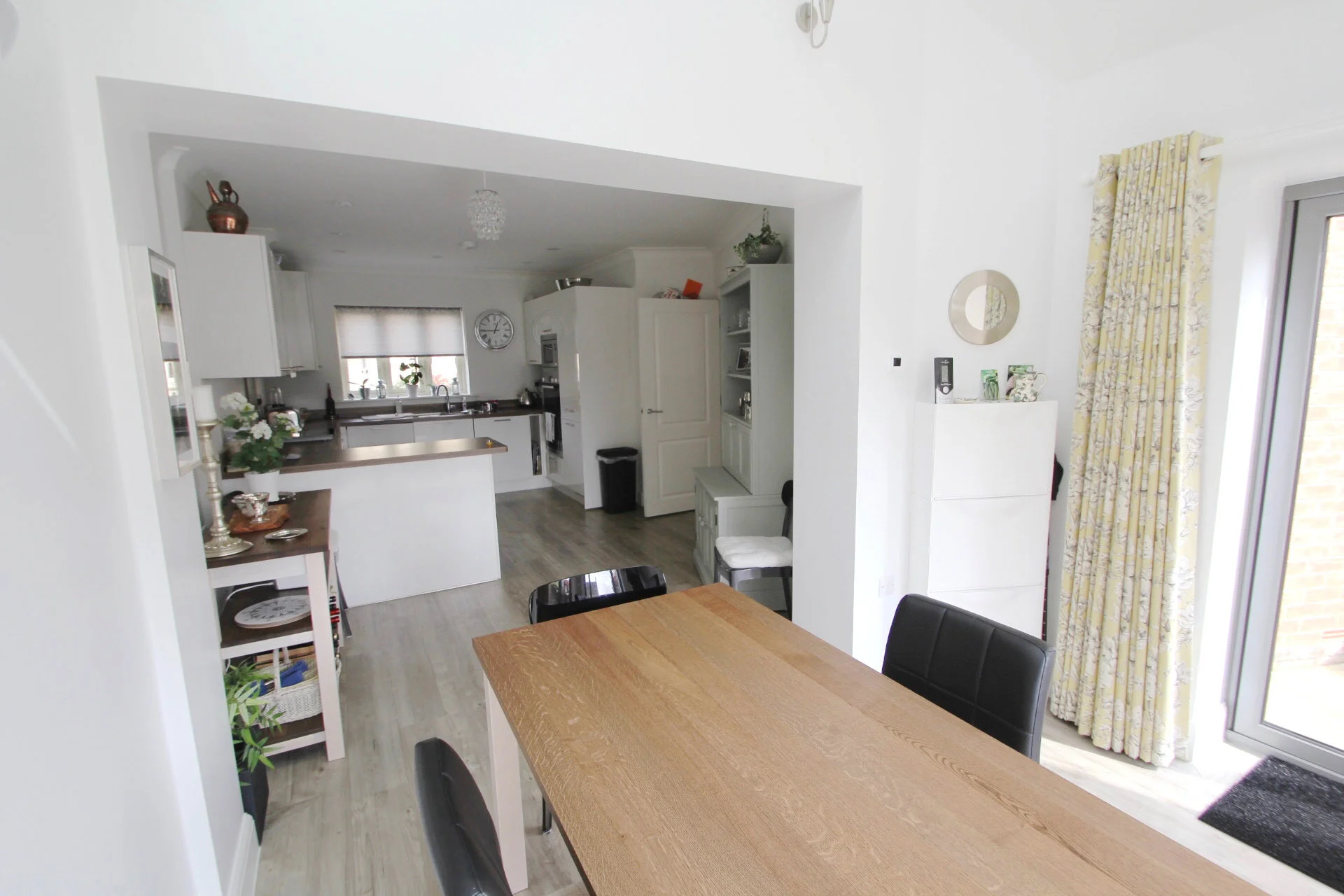 Dining room house extension design and planning interior