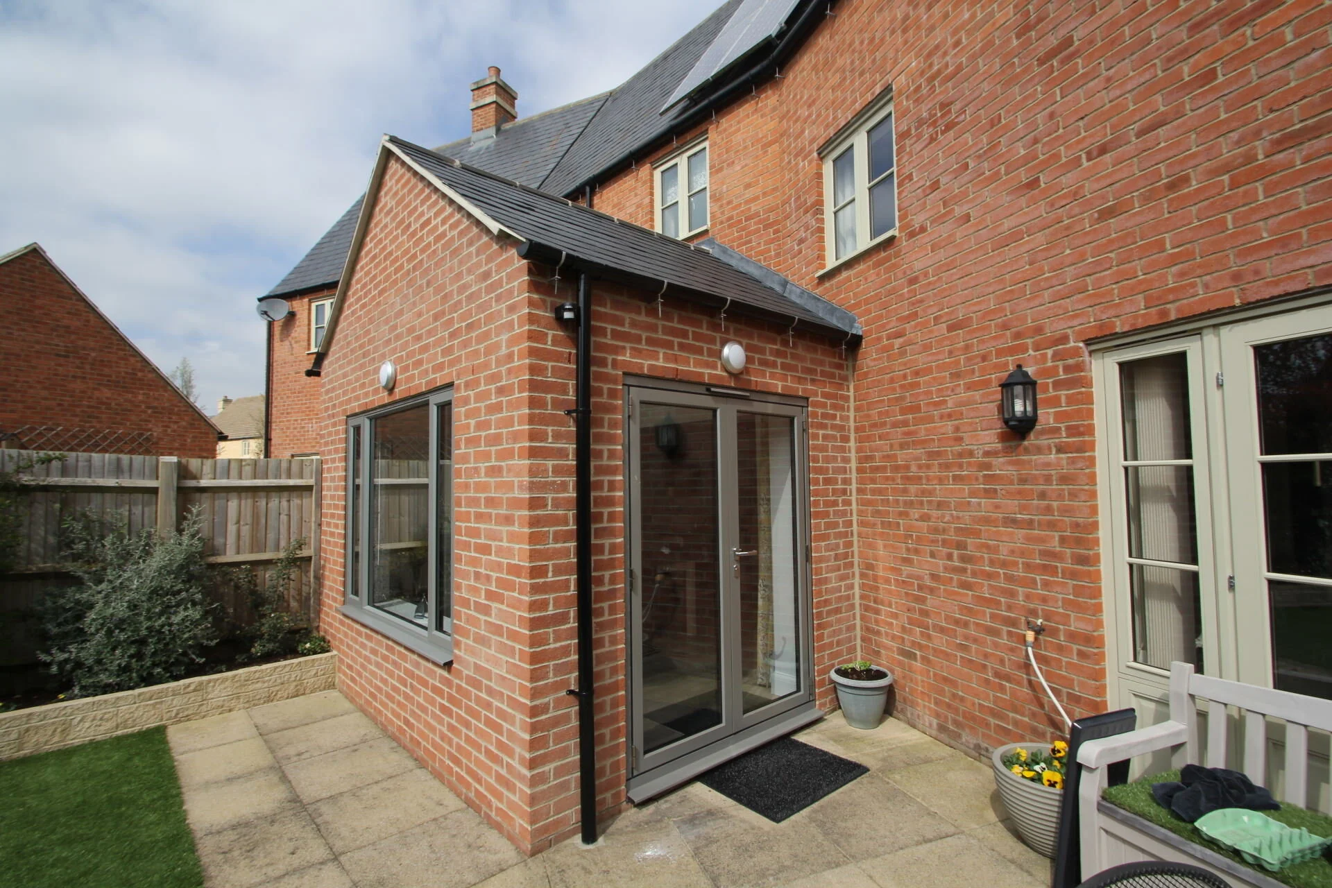 Dining room house extension design and planning