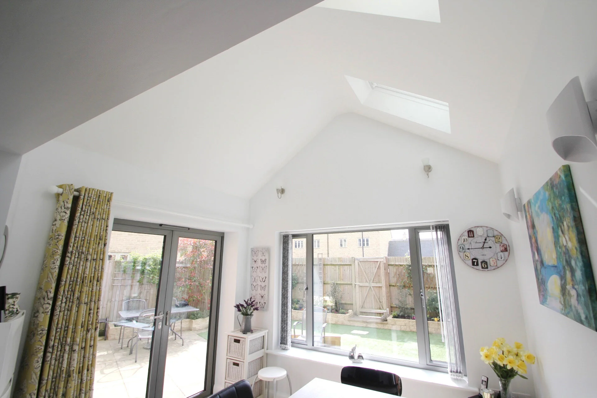 Dining room house extension design and planning interior