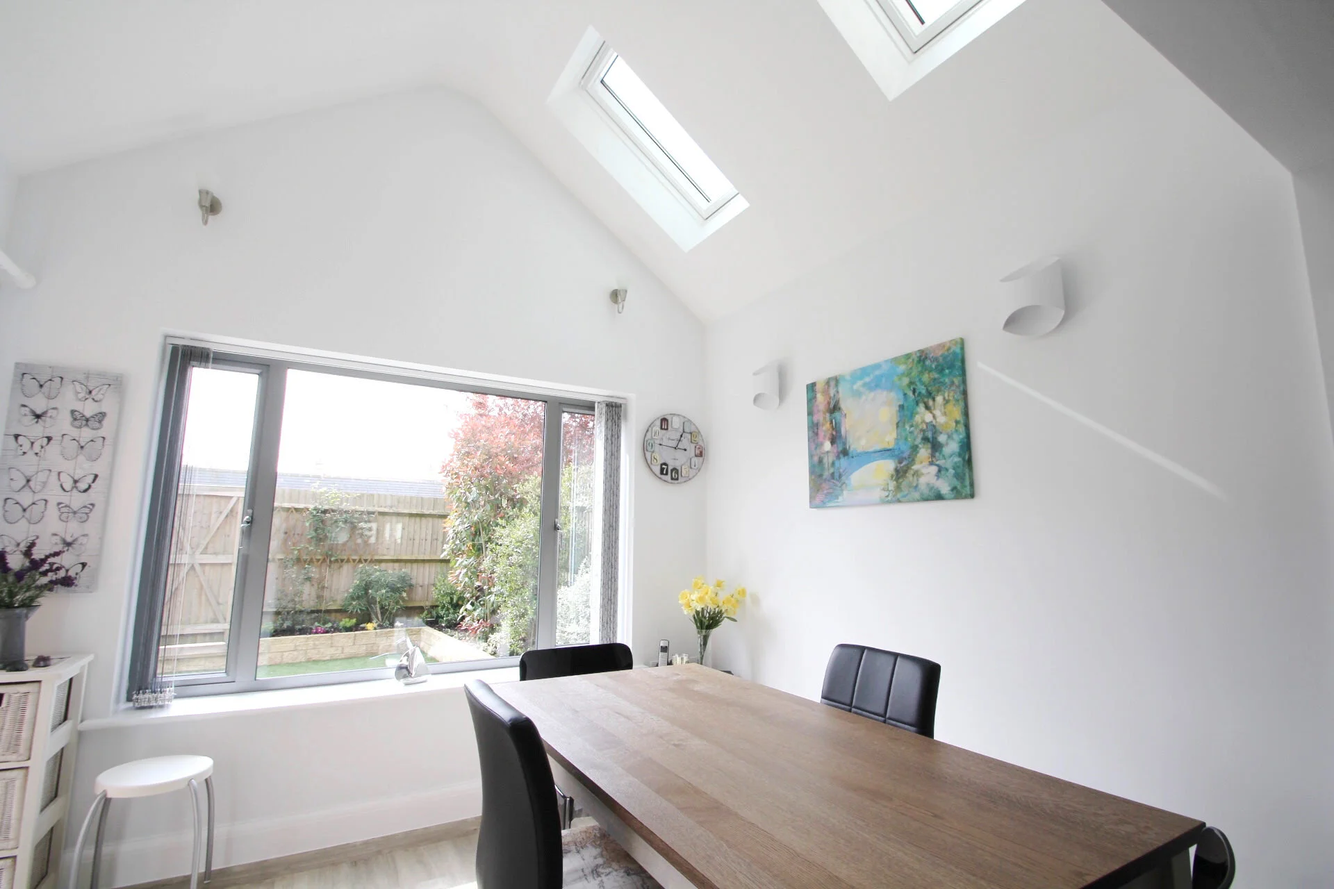 Dining room house extension design and planning interior