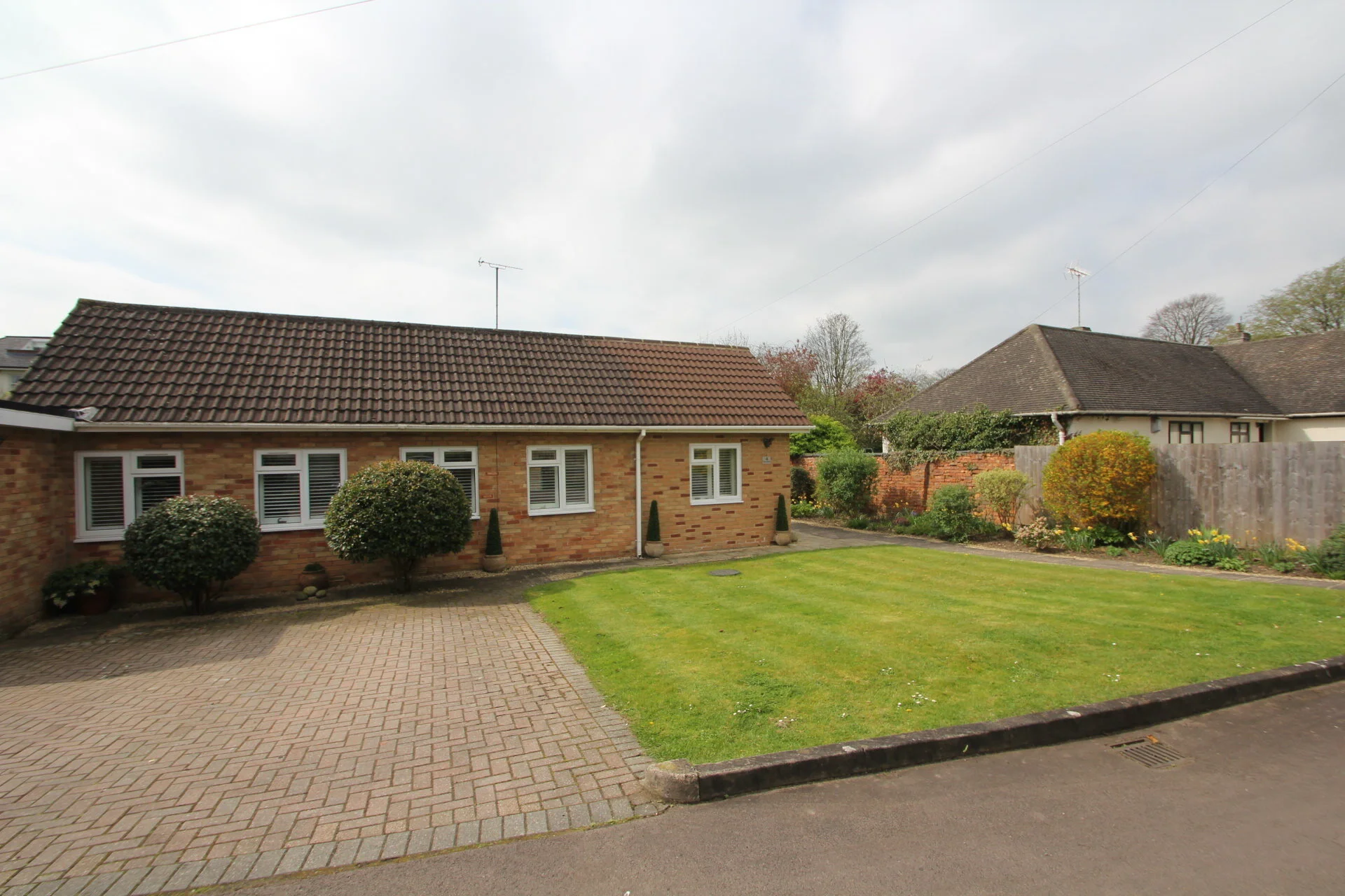 Chalet style bungalow gable extension design and planning