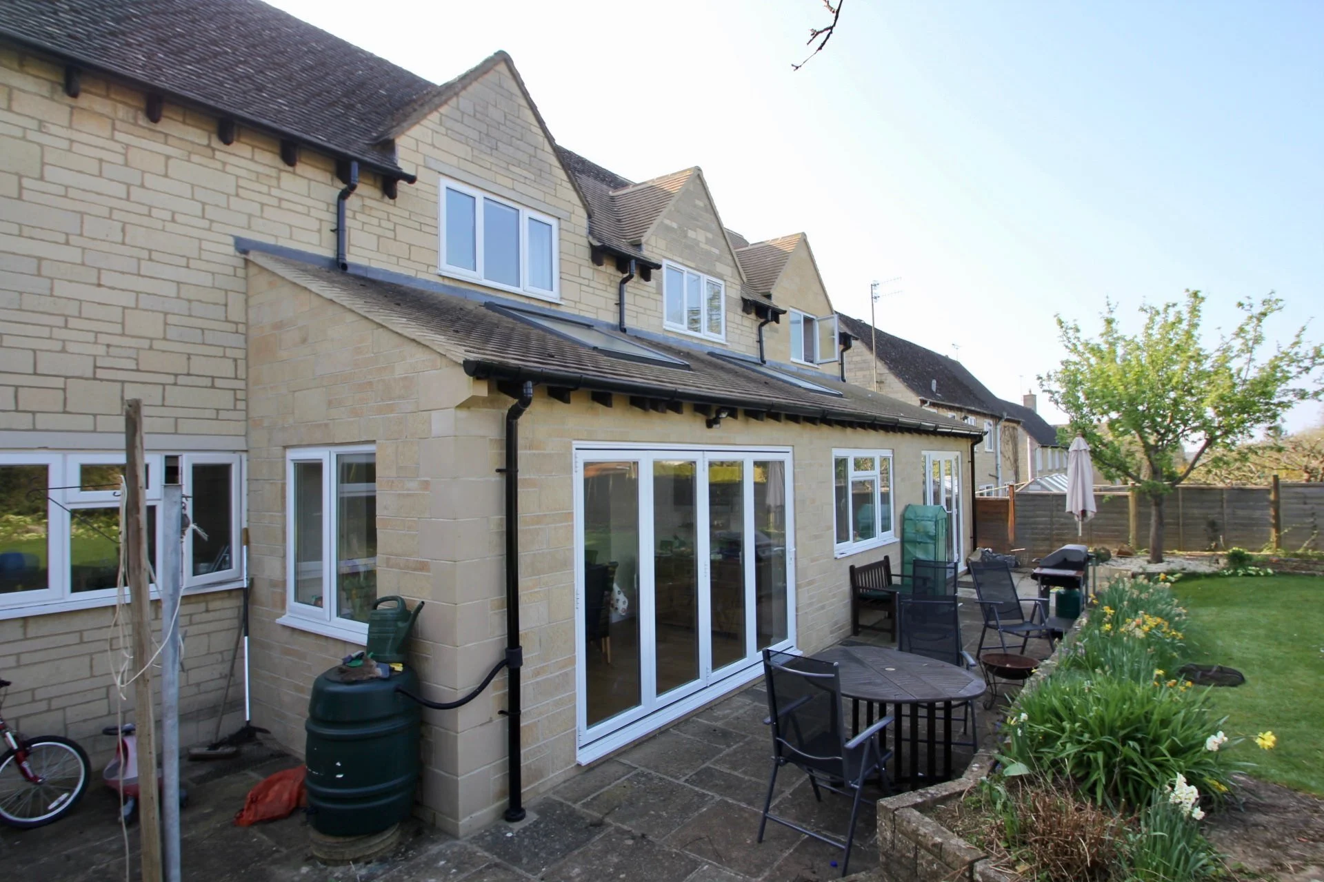 Two-storey wrap around house extension design and planning