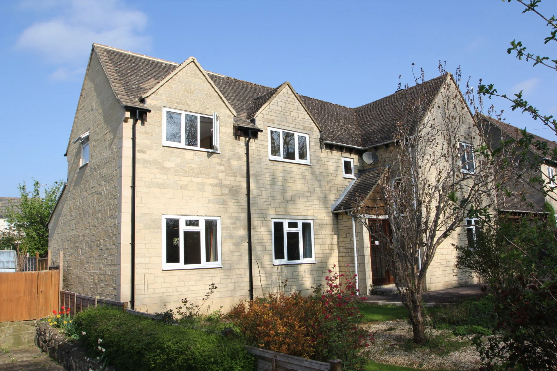 Two-storey wrap around house extension design and planning