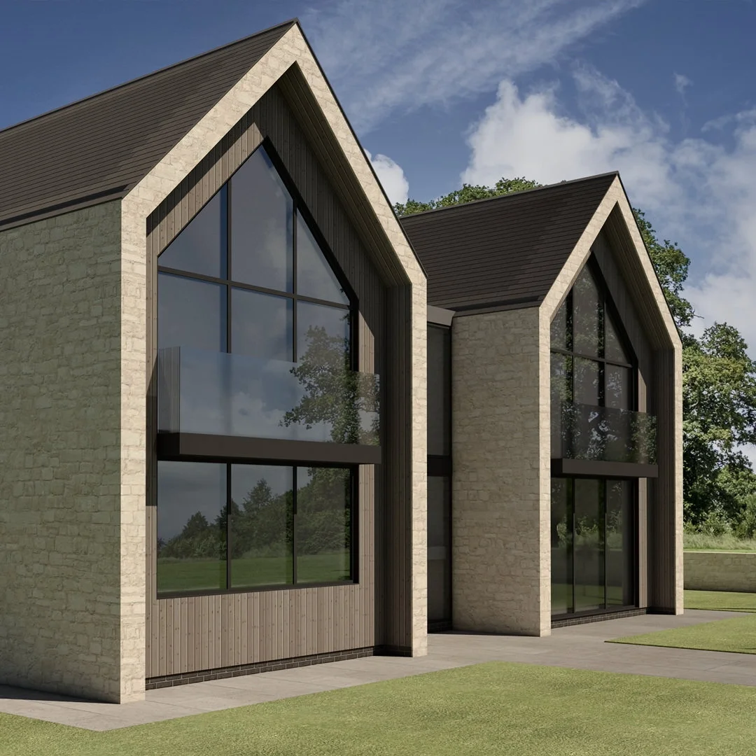 Contemporary new build masonry home designs — Somerset Architectural ...