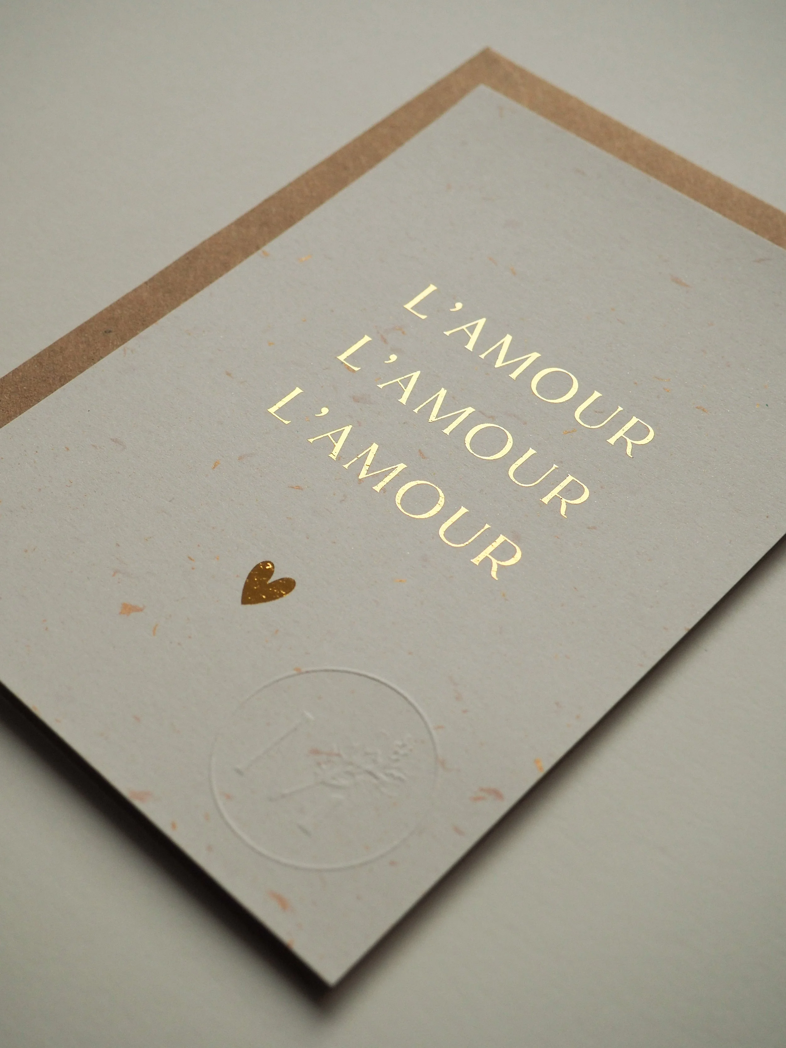 Carte postale - L'amour L'amour L'amour
