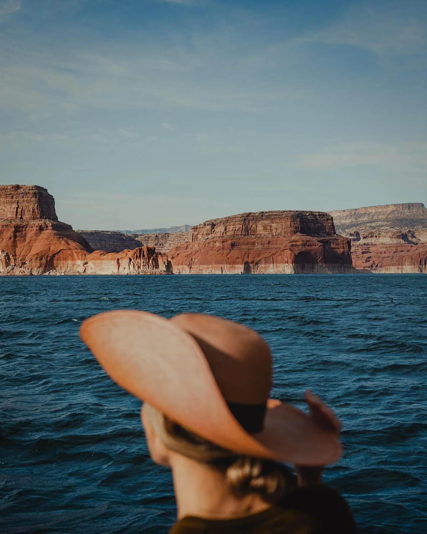 Summer officially over? Say it ain&rsquo;t so! Looking back on Sea-Dooing through slot canyons in Lake Powell earlier this summer.

Shot for @amangiri&rsquo;s summer campaign.

Slide 3 captured by @apdh who is also the model on the last shot. 💦 

#a