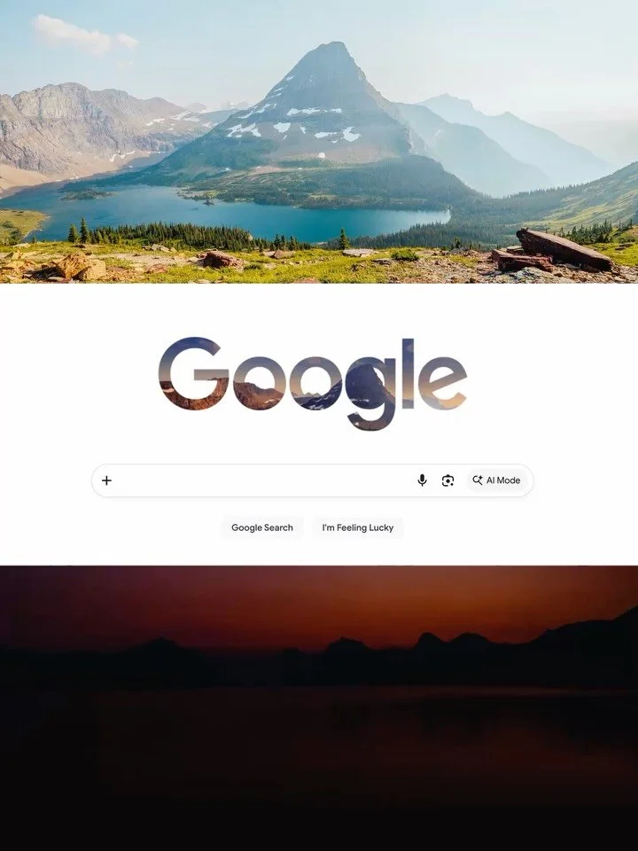 In celebration of the 110th anniversary of America&rsquo;s national parks, I was recently commissioned by @google to visit Glacier and Yellowstone National Parks to create a series of time-lapses. The clips were overlaid on the Google homepage logo&m