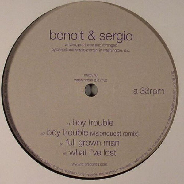 Benoit &amp; Sergio - Boy Trouble (Visionquest Remix)