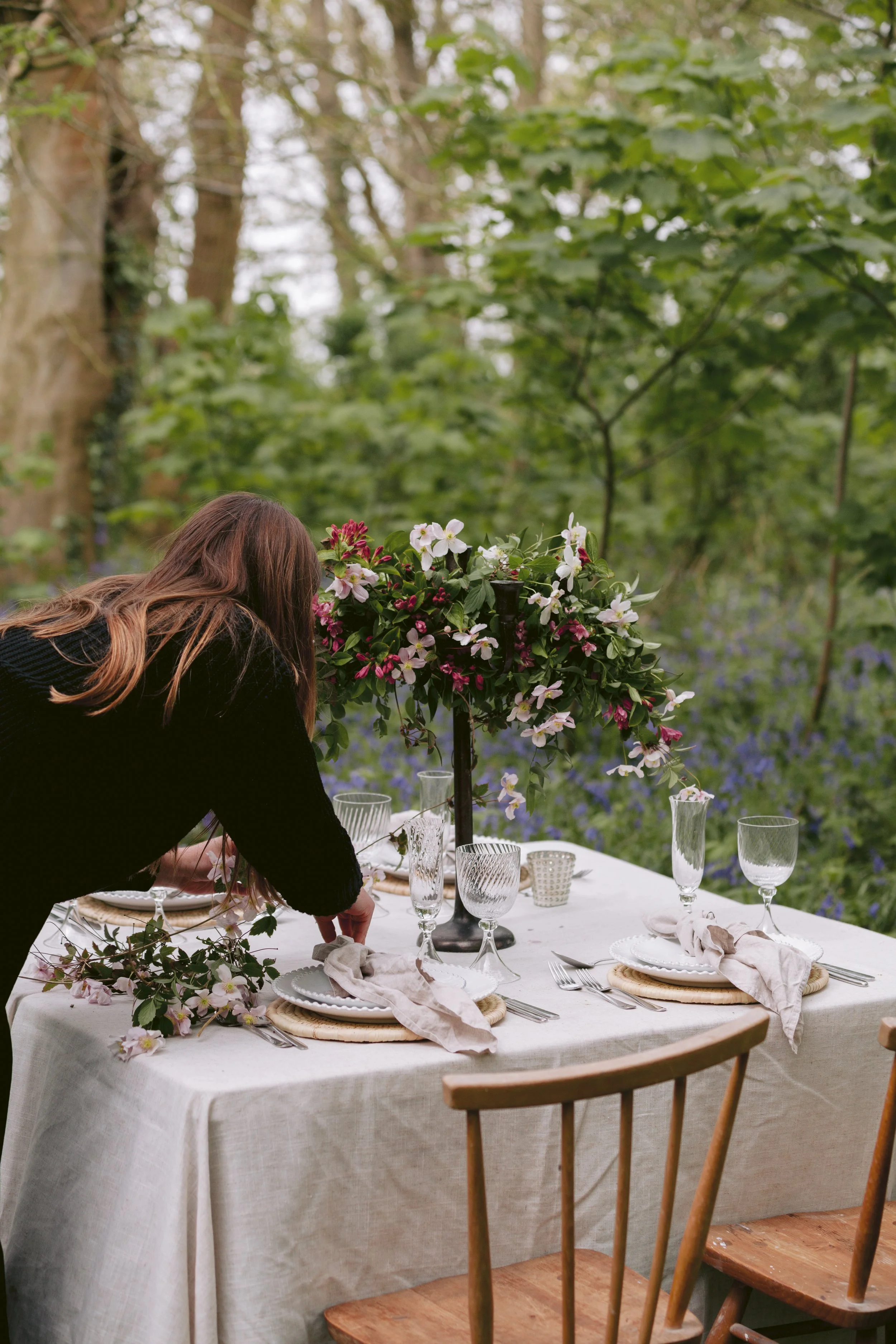 Bridal bouquet created by a wedding florist in London and West Sussex, using seasonal flowers and a soft, natural colour palette.