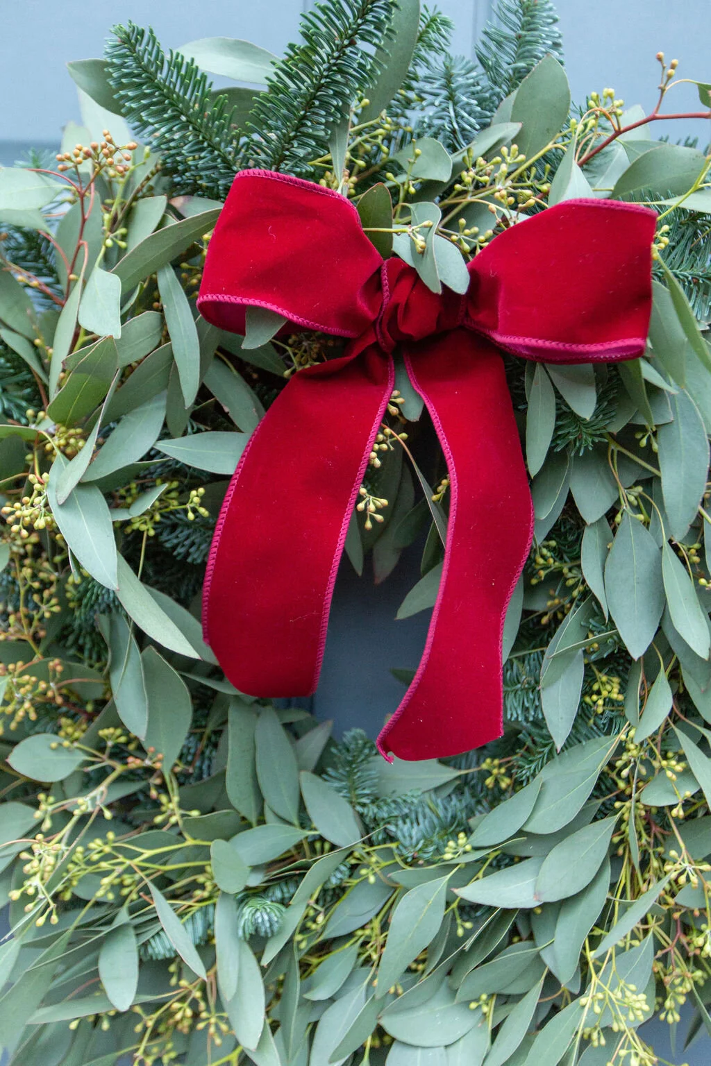 Berried Populous Christmas Wreath