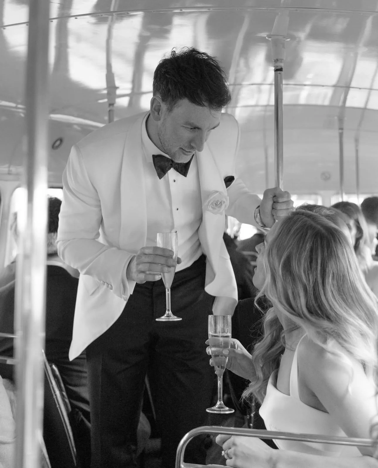 Elegant floral wedding package for a small civil ceremony in London and Sussex, with hand-tied bridal bouquet and thoughtfully styled wedding flowers created for intimate city and countryside weddings.