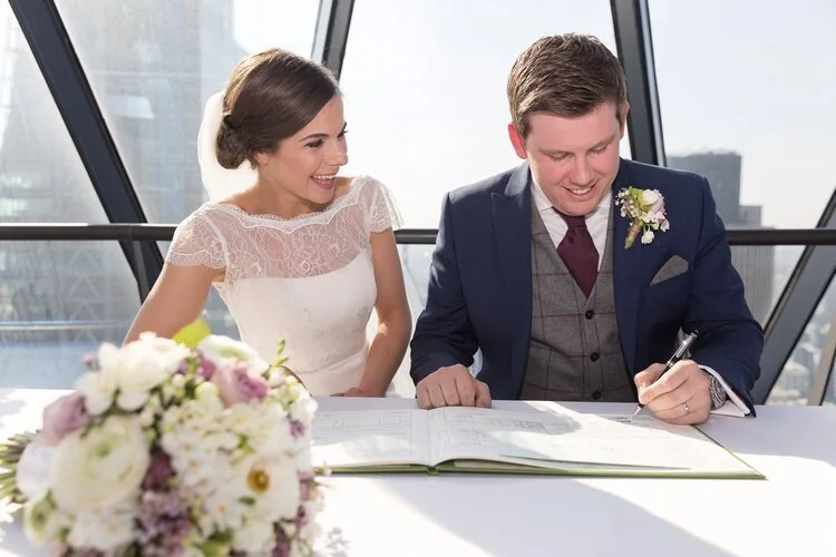 Bridal bouquet created by a wedding florist in London and West Sussex, using seasonal flowers and a soft, natural colour palette.