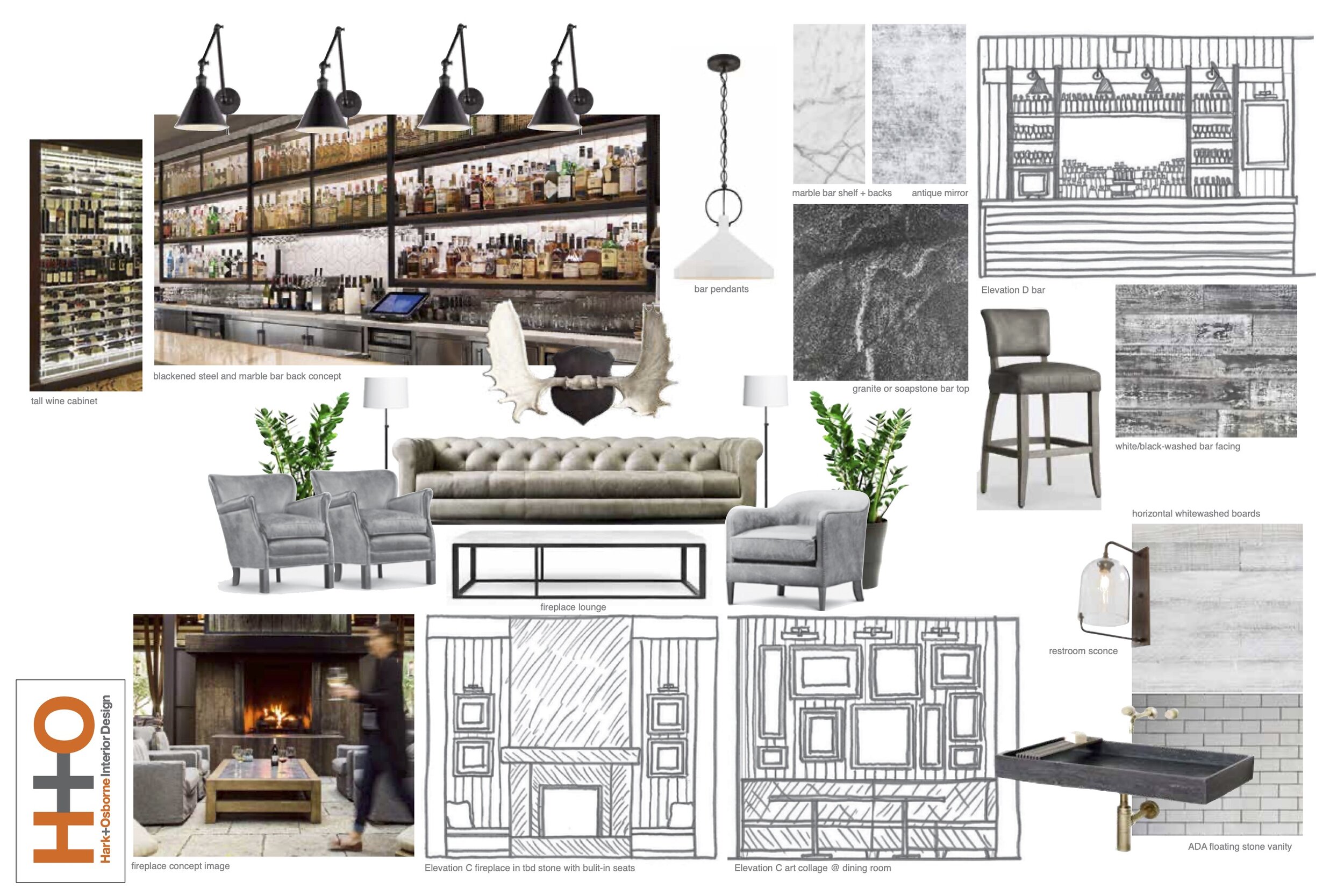 Peacefeild Farm - Concept Board - Restaurant Design 