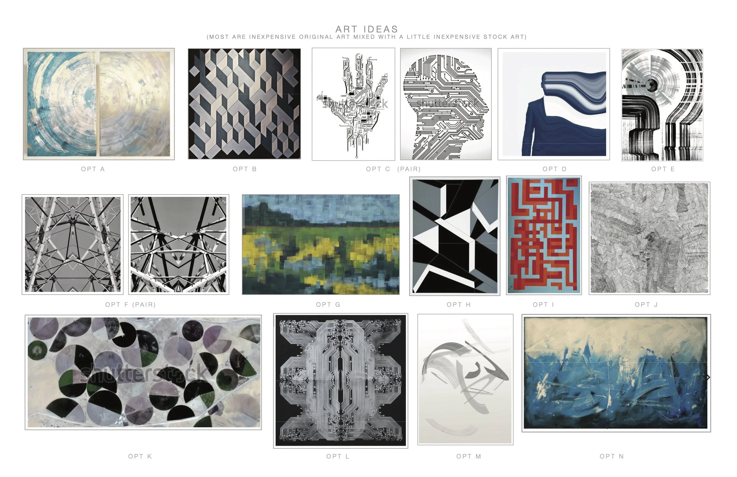 Office space Design - Art Options