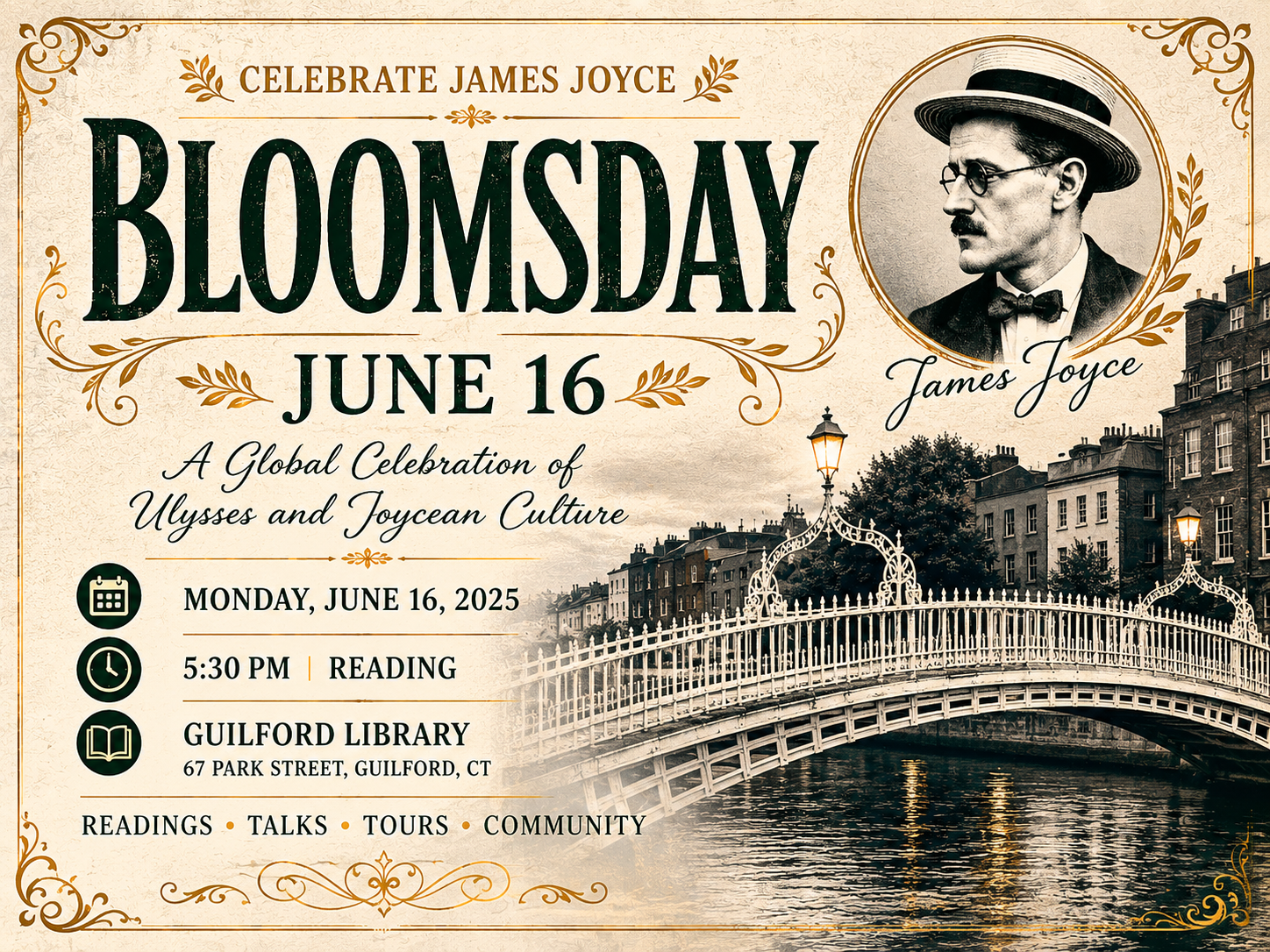 Bloomsday Reading - James Joyce