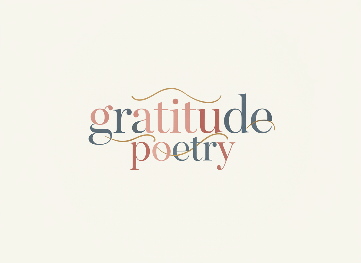 A Poem About Gratitude Debuts