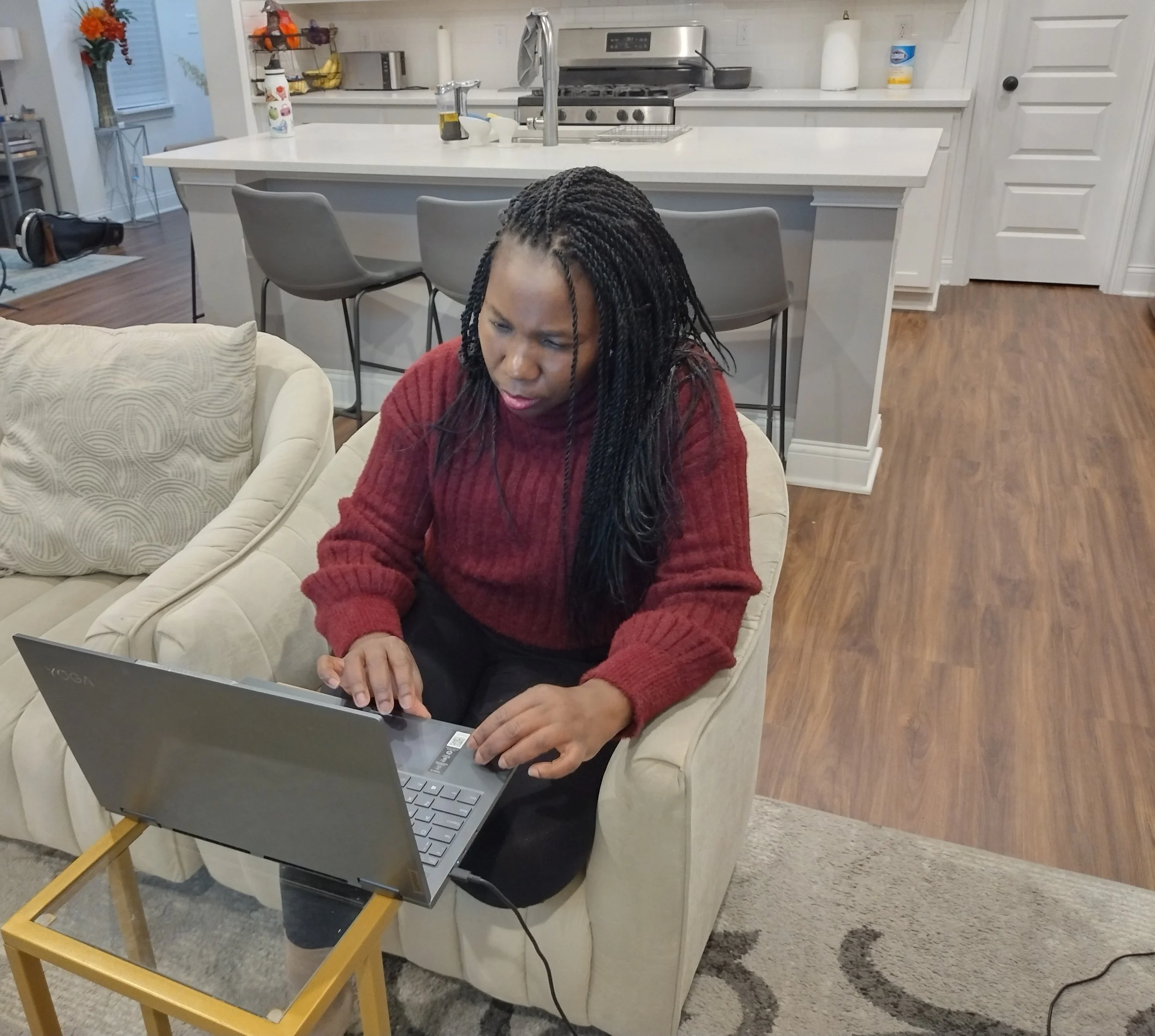 Jesus, I, and writing Christian