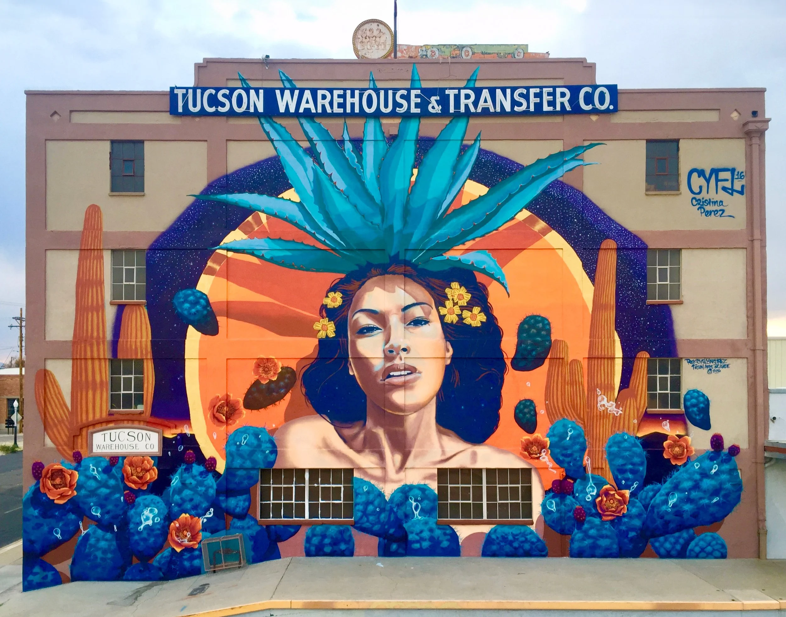 MAYAHUEL (Goddess of Agave) Print