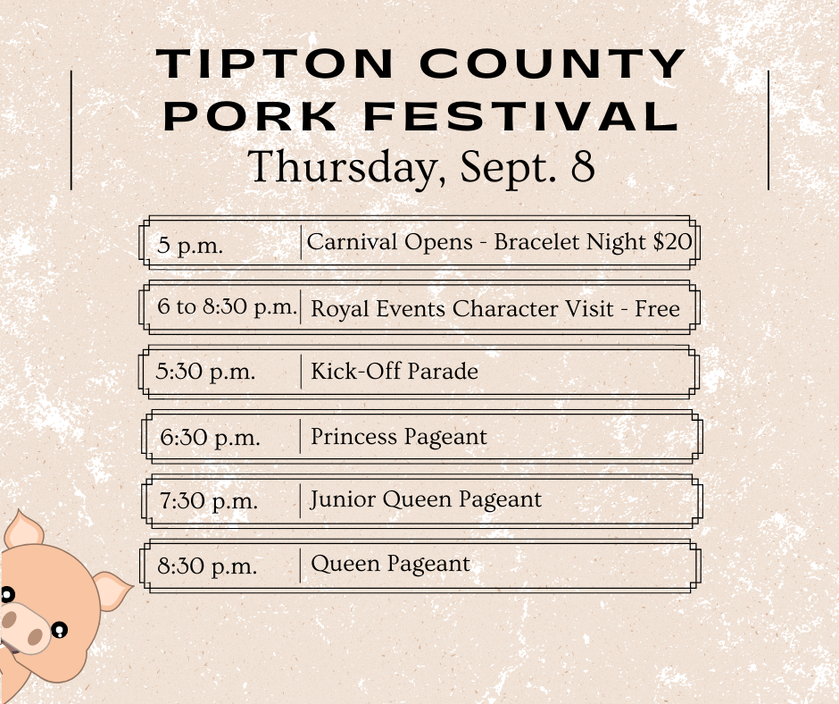 Tipton County Pork Festival Returns for its 53rd Year — The Kokomo Post