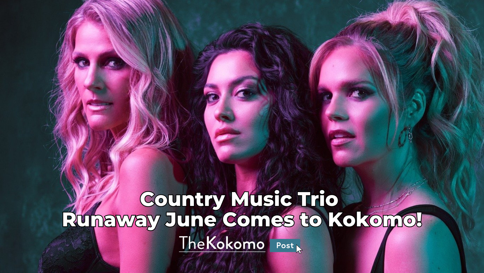 Country Trio Runaway June to Cap Off Summer Concert Series