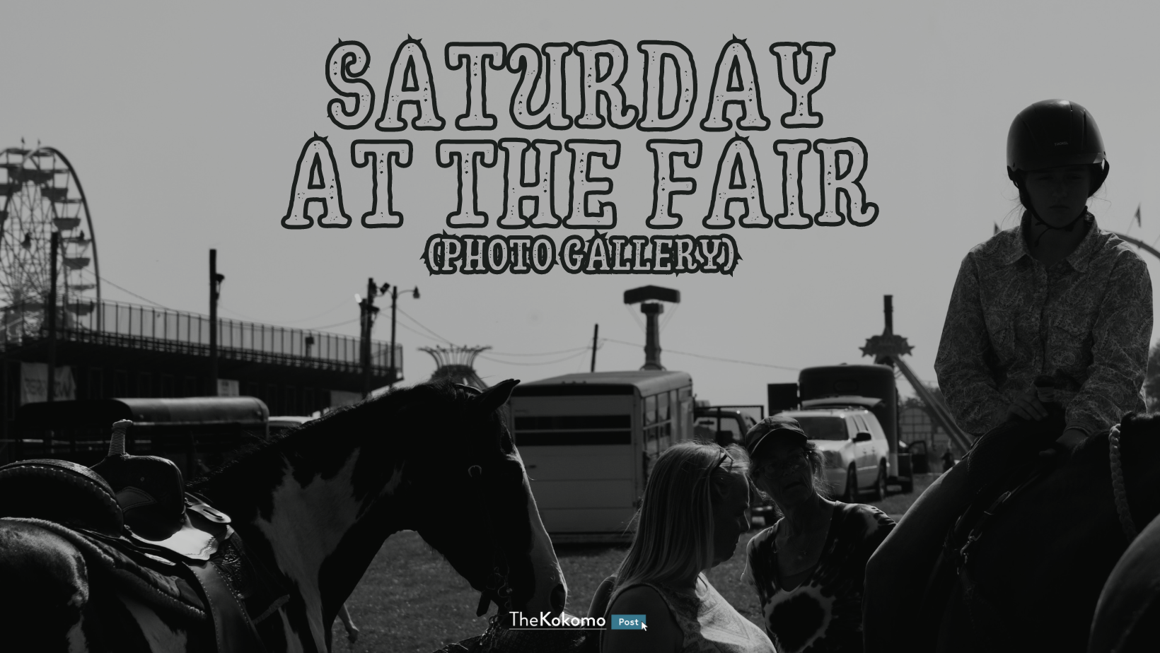 Saturday at the Howard County 4-H Fair - Horse Show Contesting