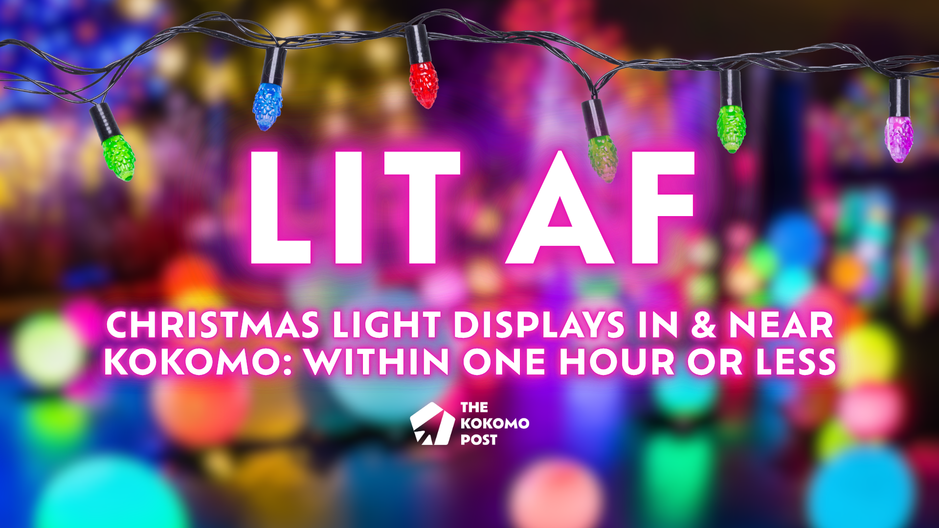 Christmas Light Displays In &amp; Near Kokomo: The Ultimate Guide Within One Hour and Less
