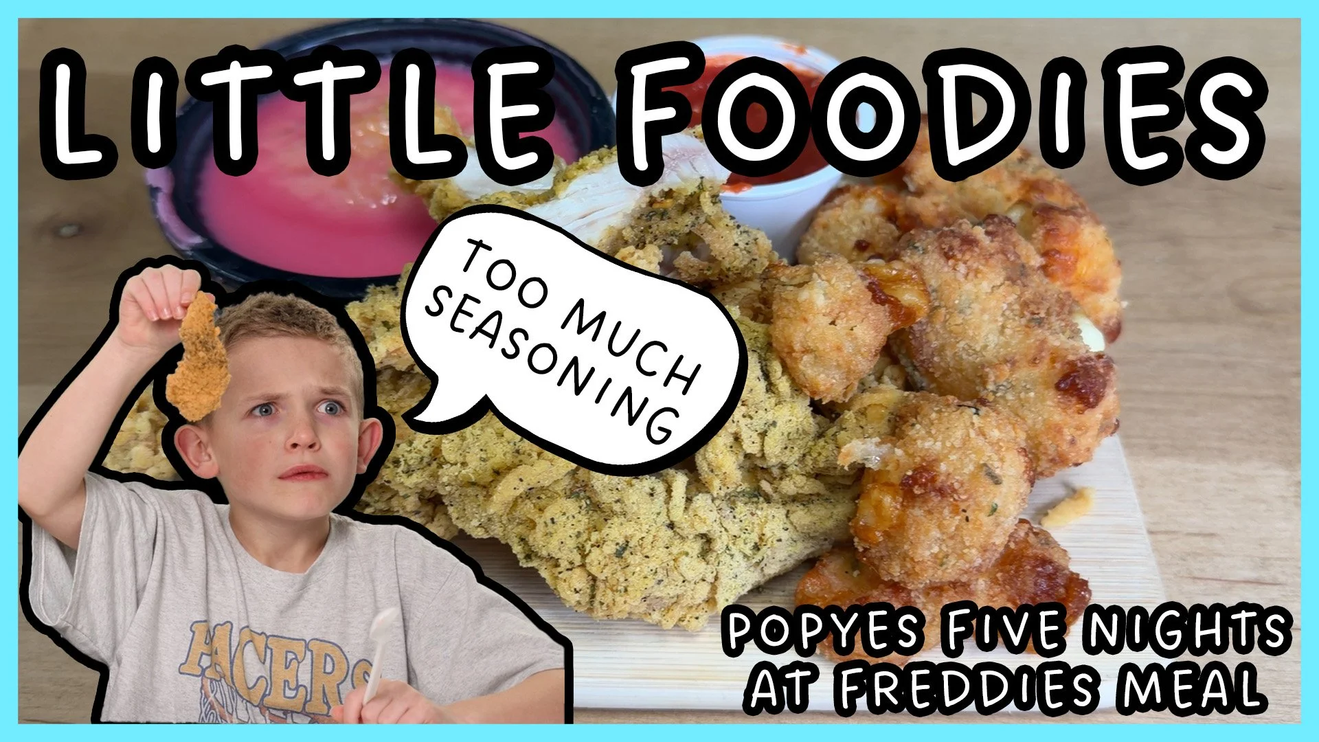 Little Foodies: Popeyes' Five Nights at Freddy’s Meal