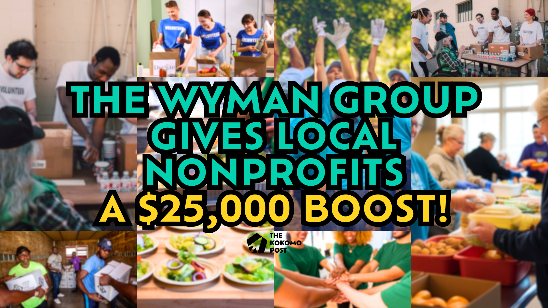 The Wyman Group Celebrates 25 Years by Giving $25,000 Back to Local Nonprofits