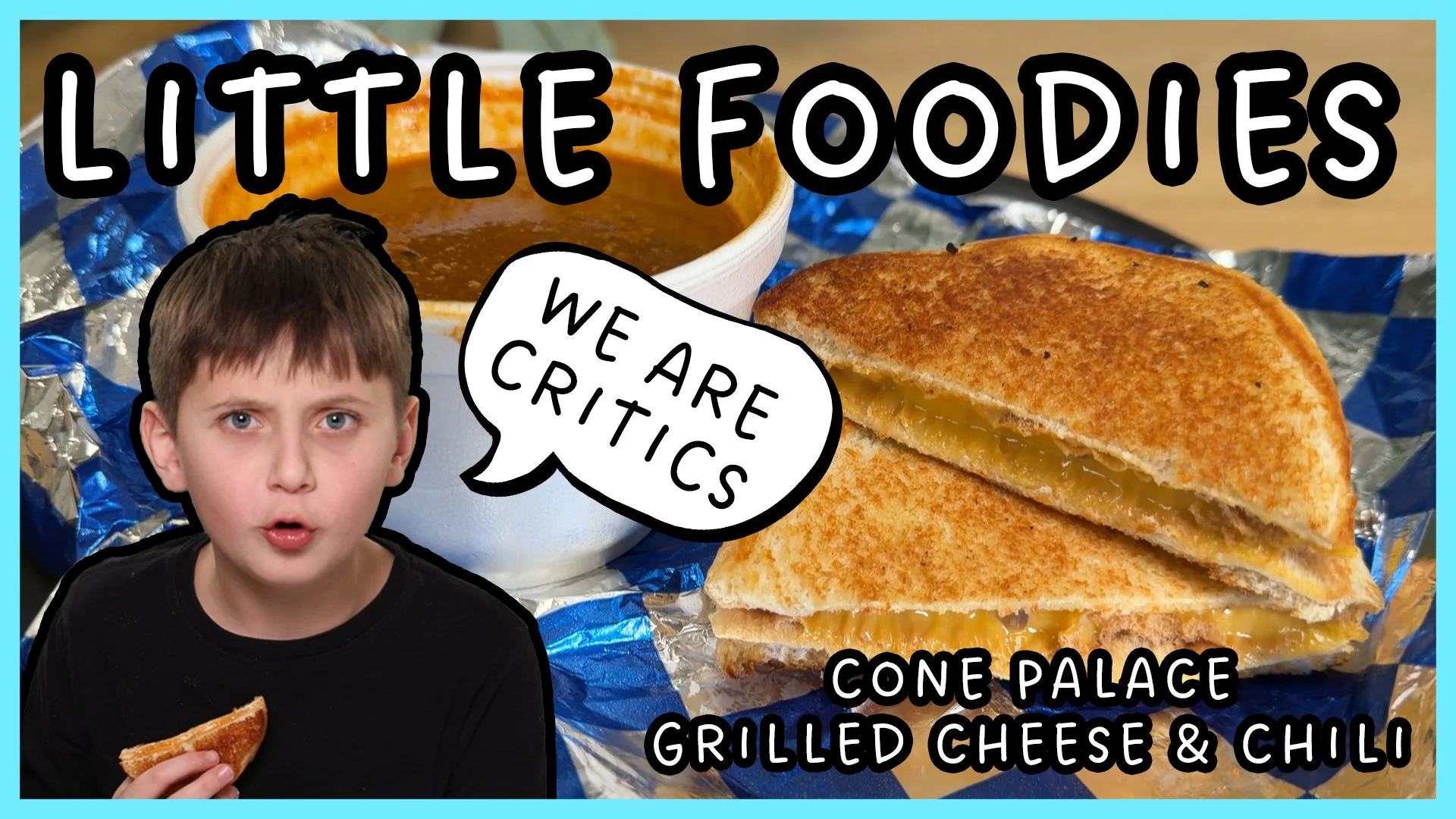 Little Foodies: Cone Palace Grilled Cheese Chili