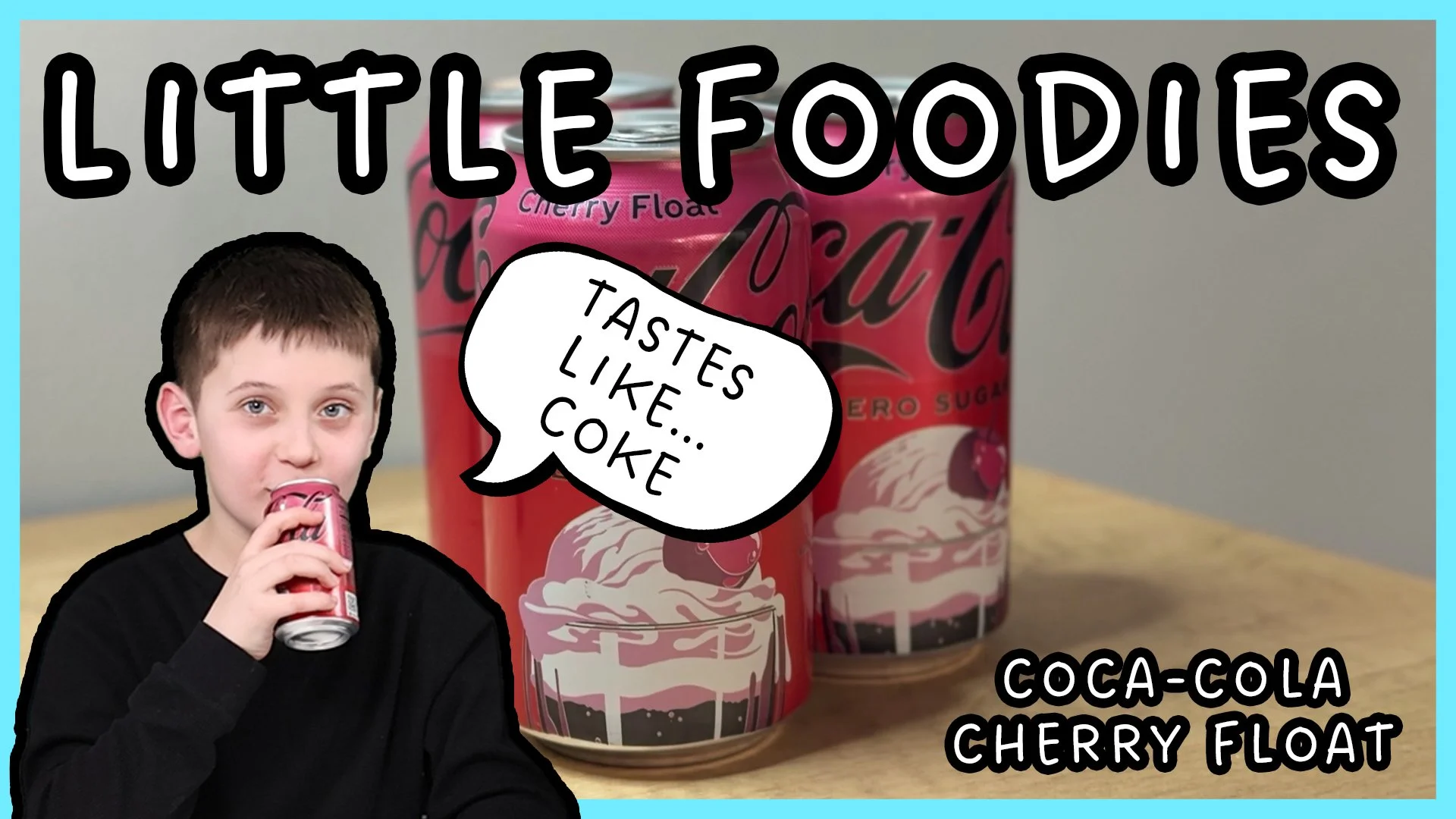 Little Foodies: Coca-Cola Cherry Float