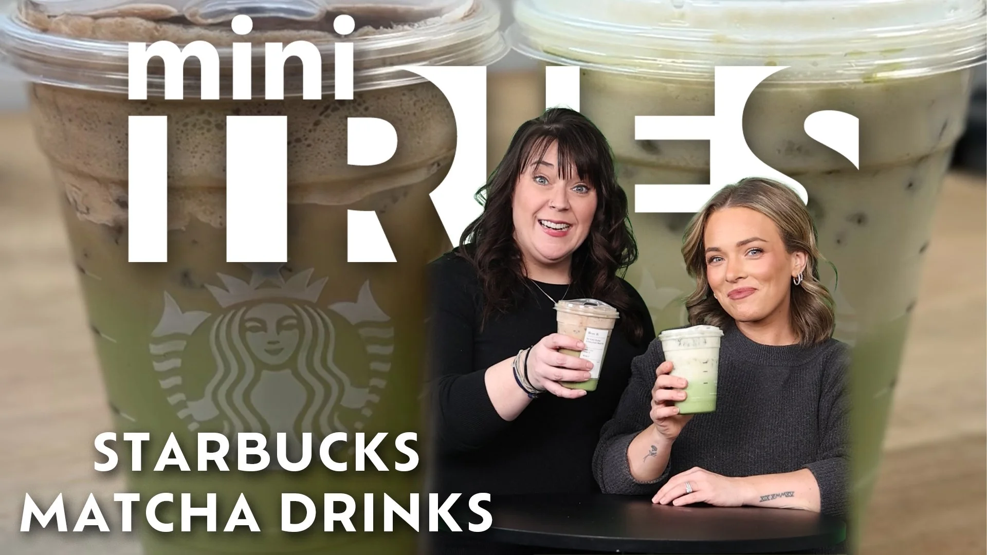 Mini Tries: Starbucks Matcha Drinks
