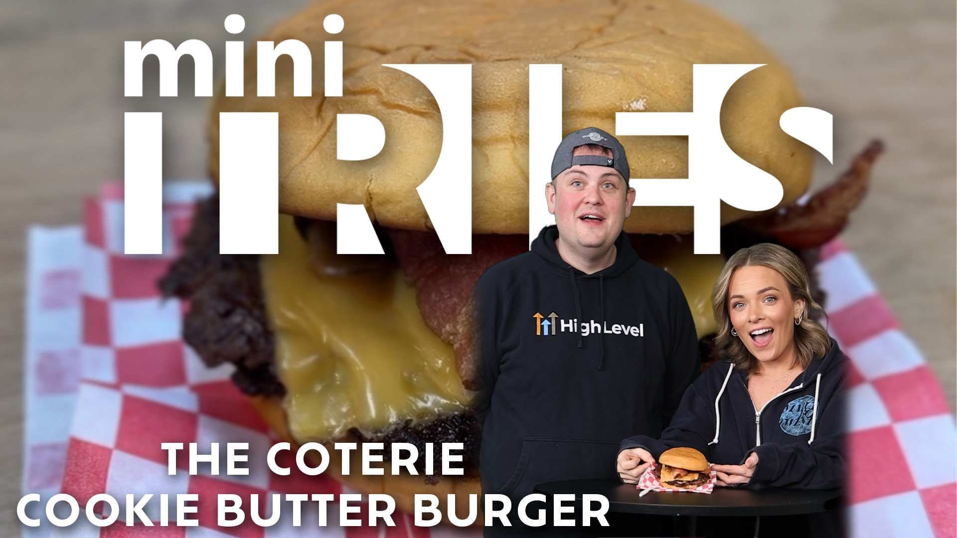 Mini Tries: The Coterie Cookie Butter Burger