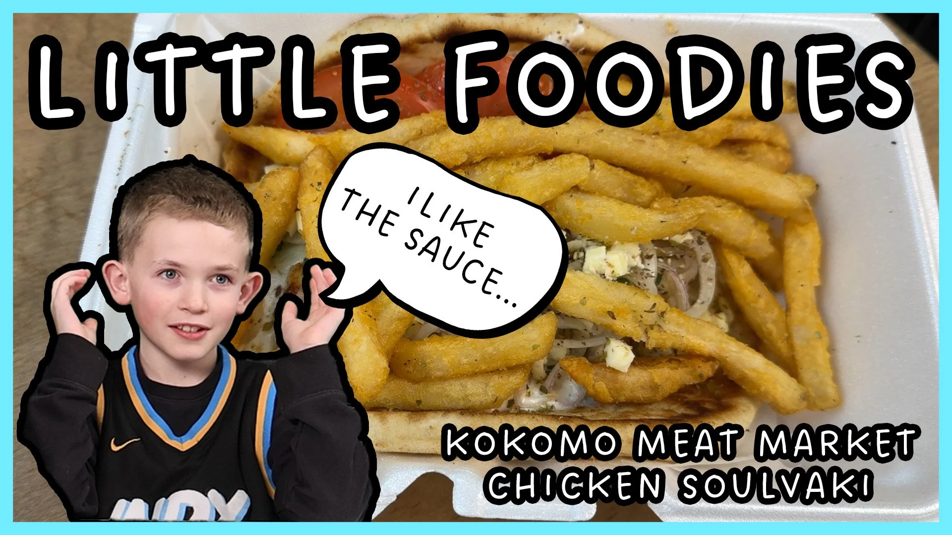 Little Foodies - Kokomo Meat Market's Chicken Souvlaki