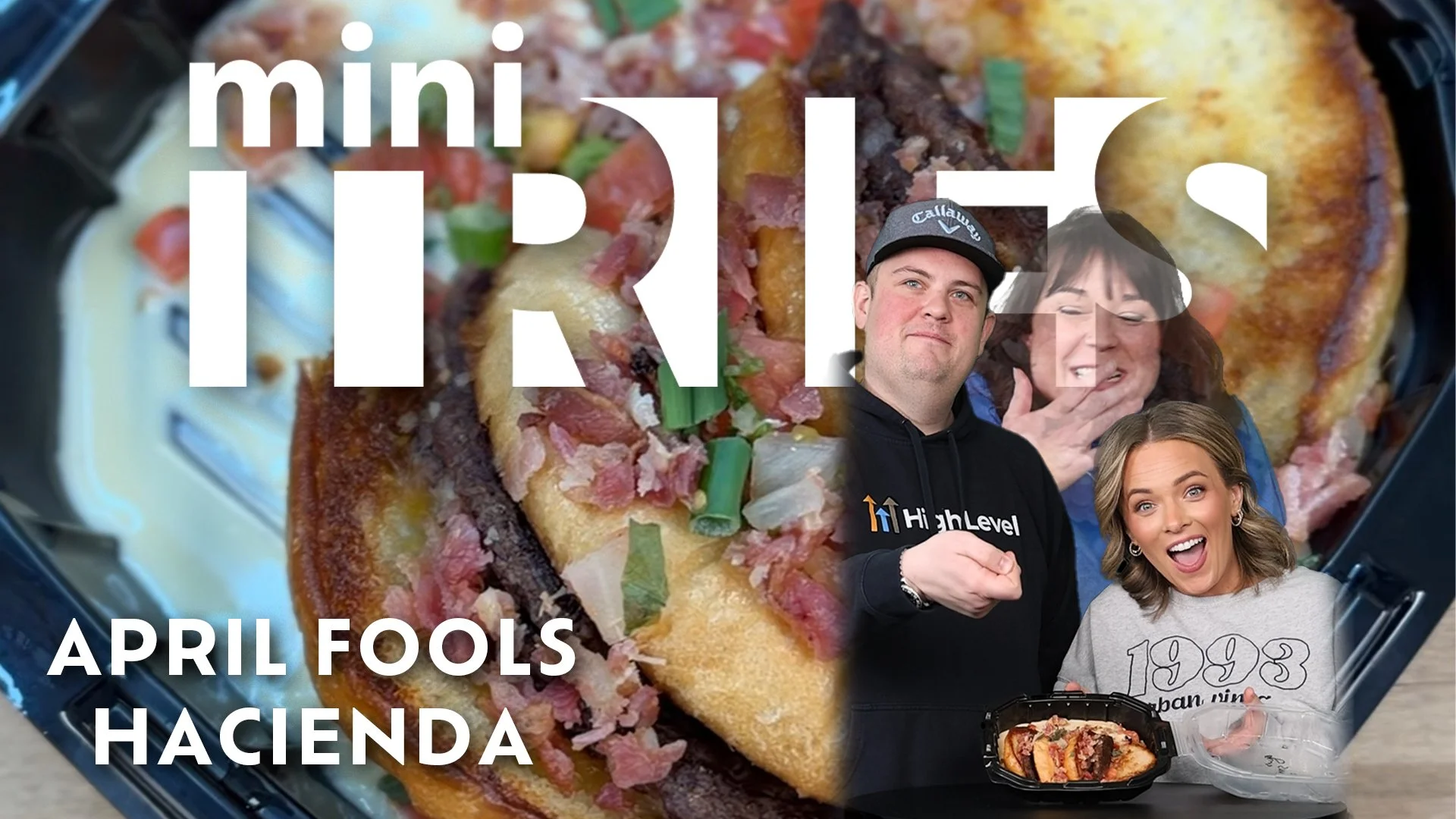 Mini Tries - Hacienda Skillet Burger