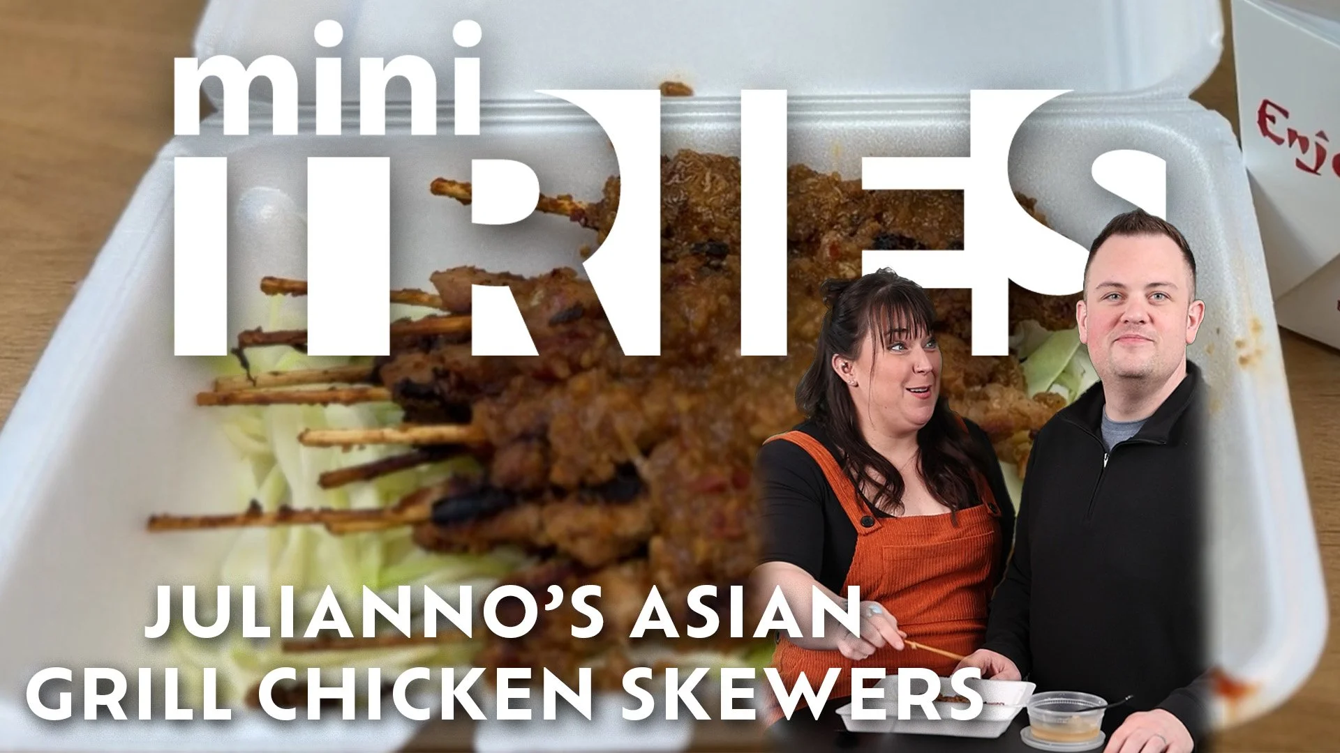 Mini Tries: Julianno's Peanut Chicken Skewers