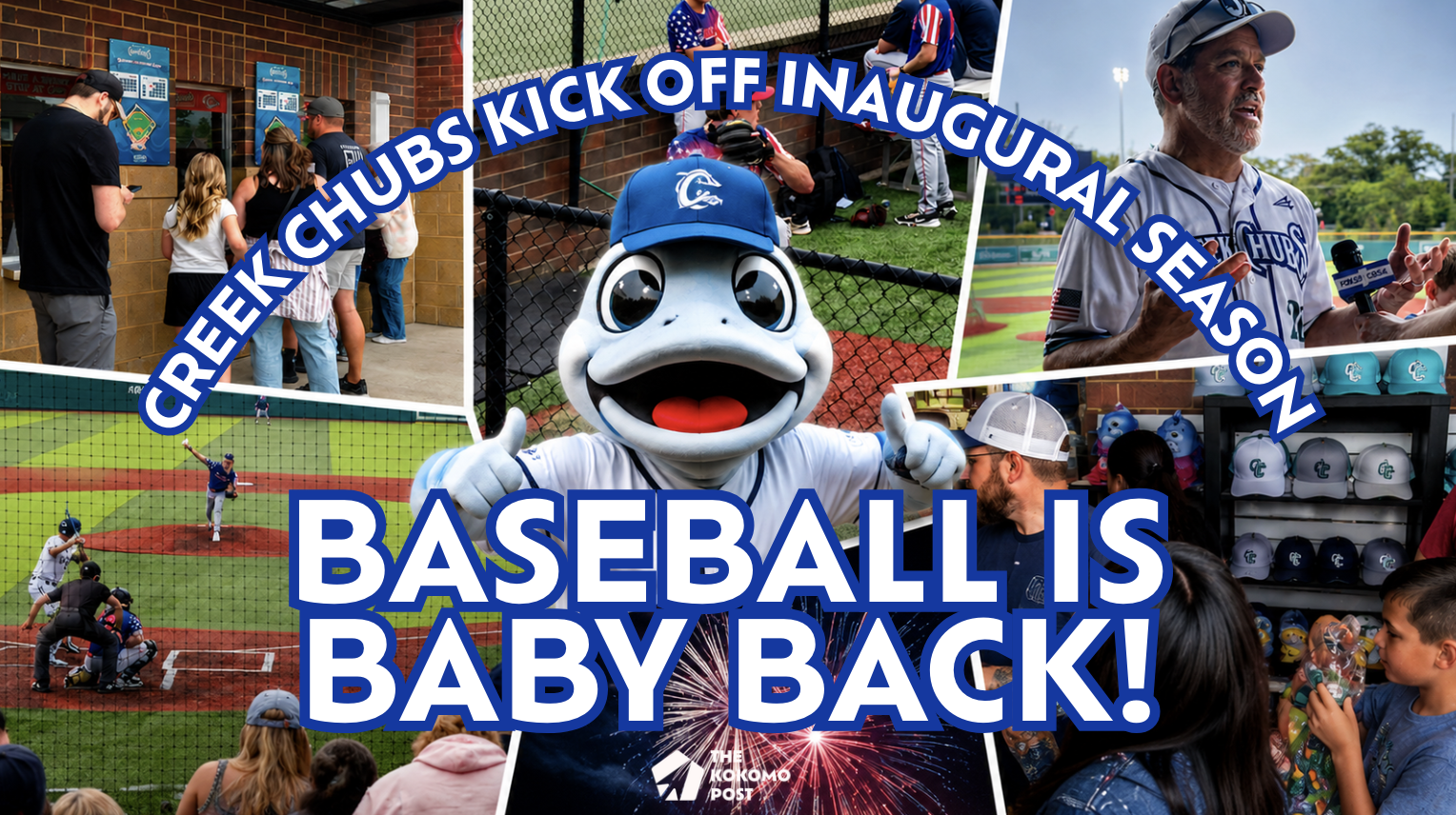 Baseball Is Back, Baby: Creek Chubs Kick Off Inaugural Season with a Big Win at Municipal Stadium