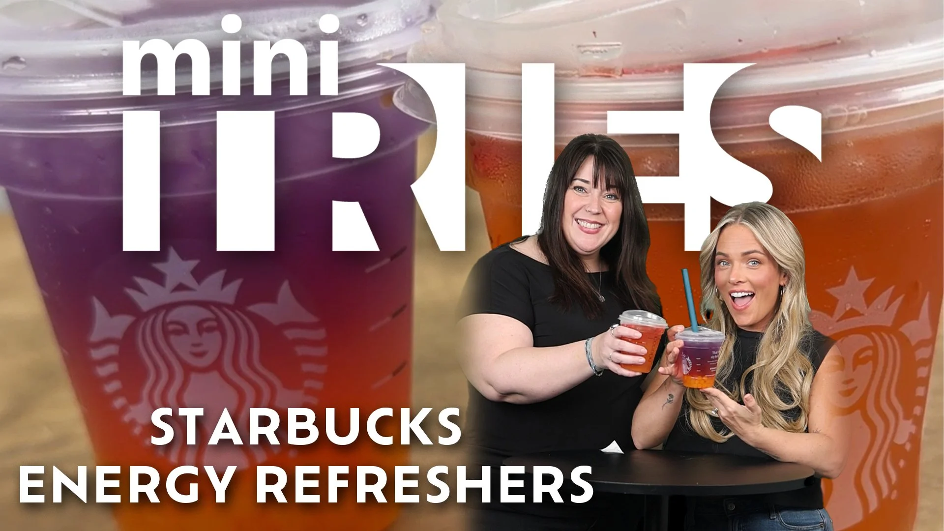 Mini Tries - Starbucks Energy Drinks
