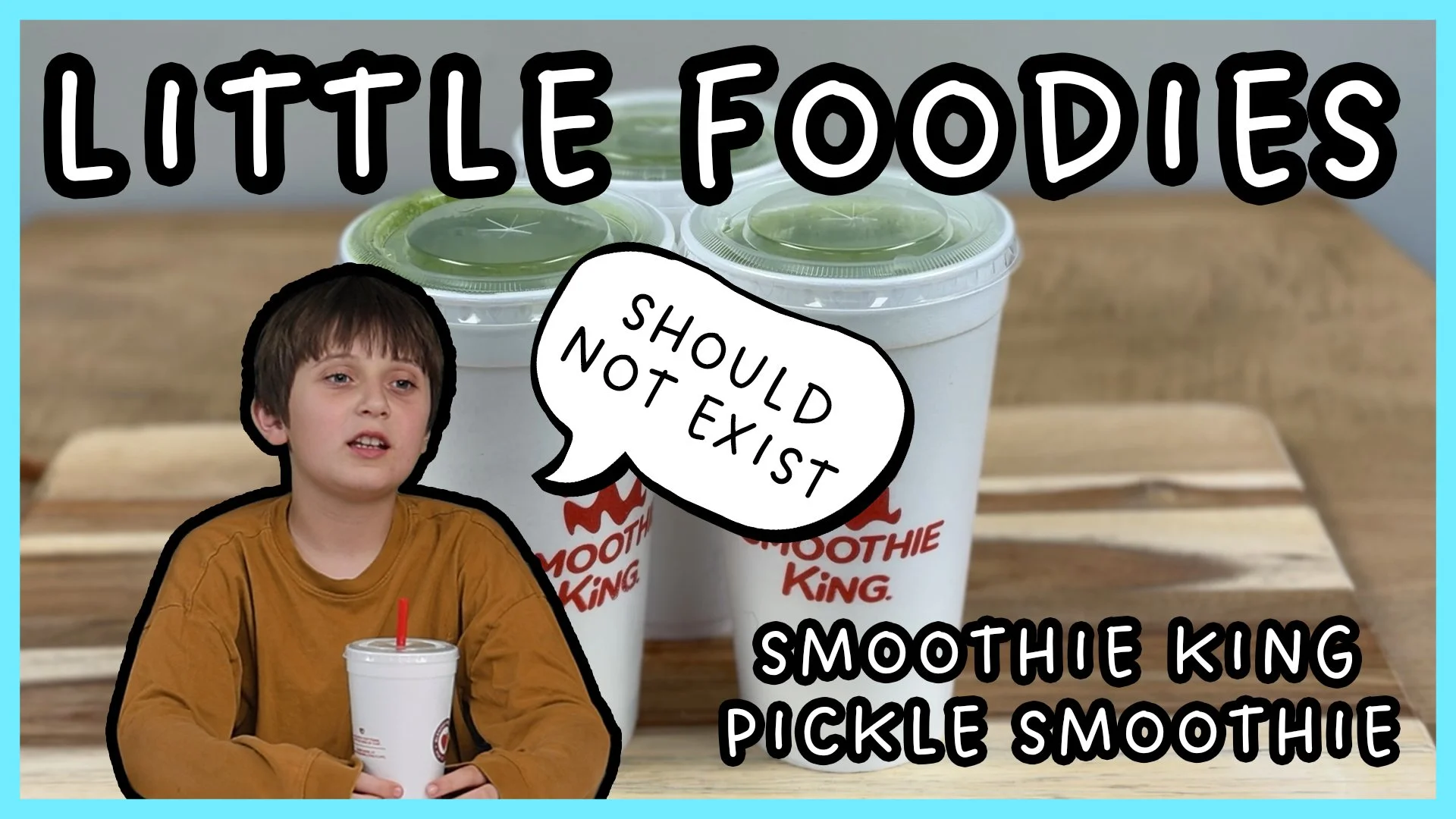 Little Foodies - Smoothie King's Pickle Smoothie