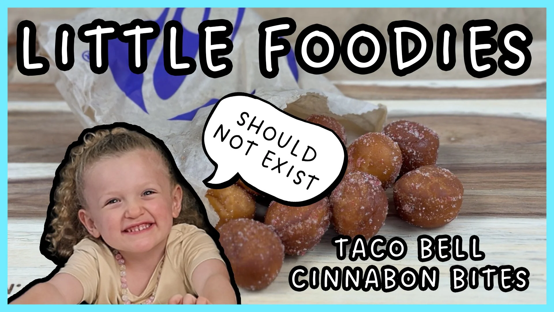 Little Foodies: Taco Bell x Cinnabon- Strawberry Bites