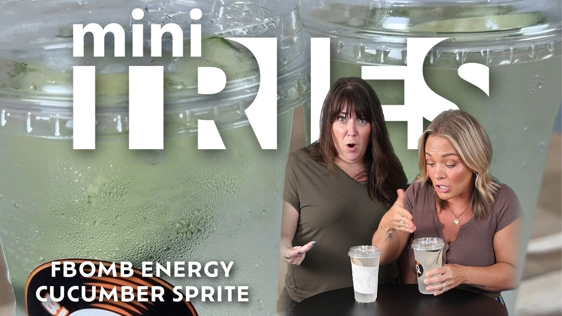 Mini Tries - F Bomb Energy Cucumber Sprite