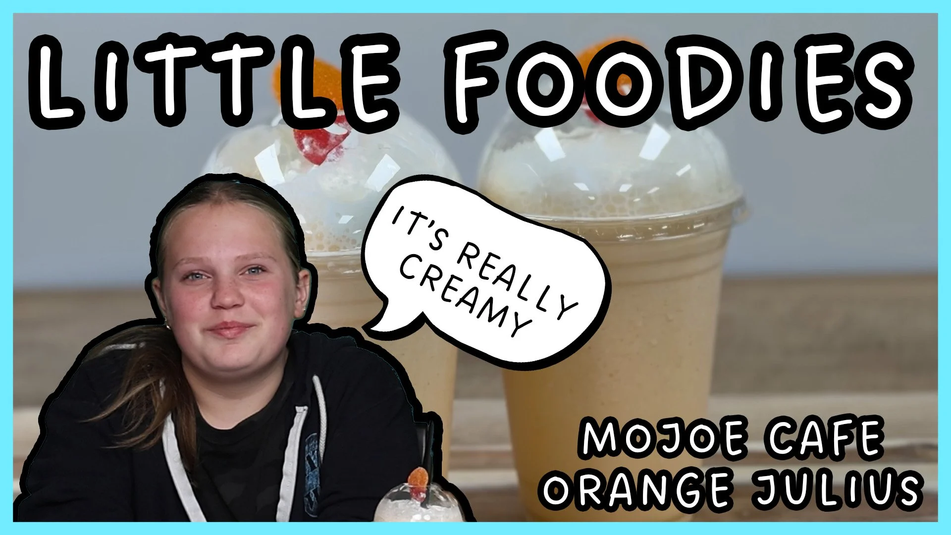 Little Foodies - Mo Joe's Coffee House Orange Julius Milkshake